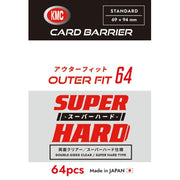 (Pre-order December 18) KMC Anime Sleeves Outer Fit 64 Super Hard (64 sheets)