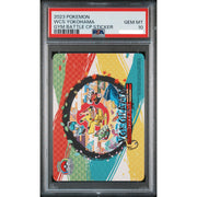 Pokemon Card 2023 Pokemon GYM Battle Campaign WCS YOKOHAMA Sticker (PSA10)