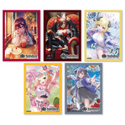 Hololive Official Card Game Sleeves and deck case set (10 in pack /1-set) AZKi, Ookami Mio, Tsunomaki Watame, Momosuzu Nene, Vestia Zeta