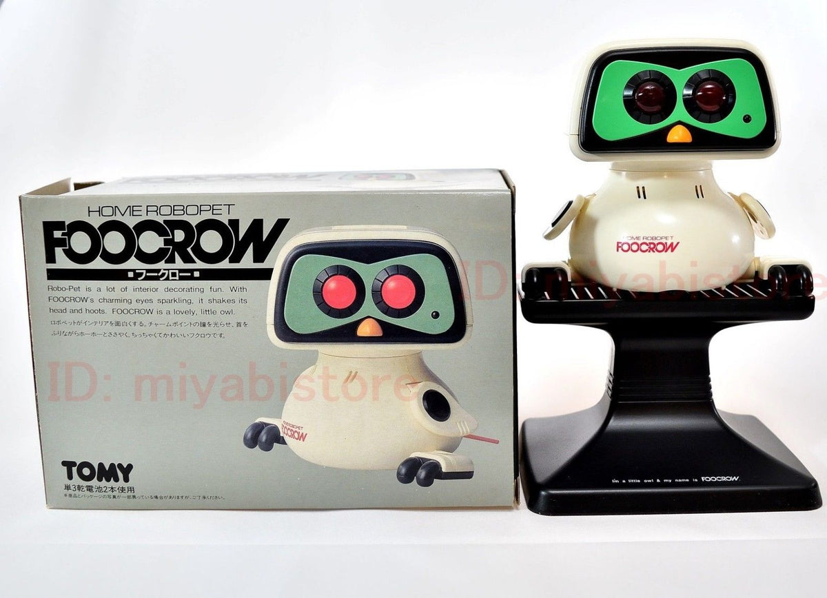  FOOCROW ホームロボット フークロー 昭和レトロ FOOCROW ホームロボット フークロー 昭和レトロ TOMMY FOOCROW