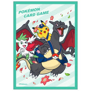 Pokemon Card Sleeves Pikachu and Shiny Charizard