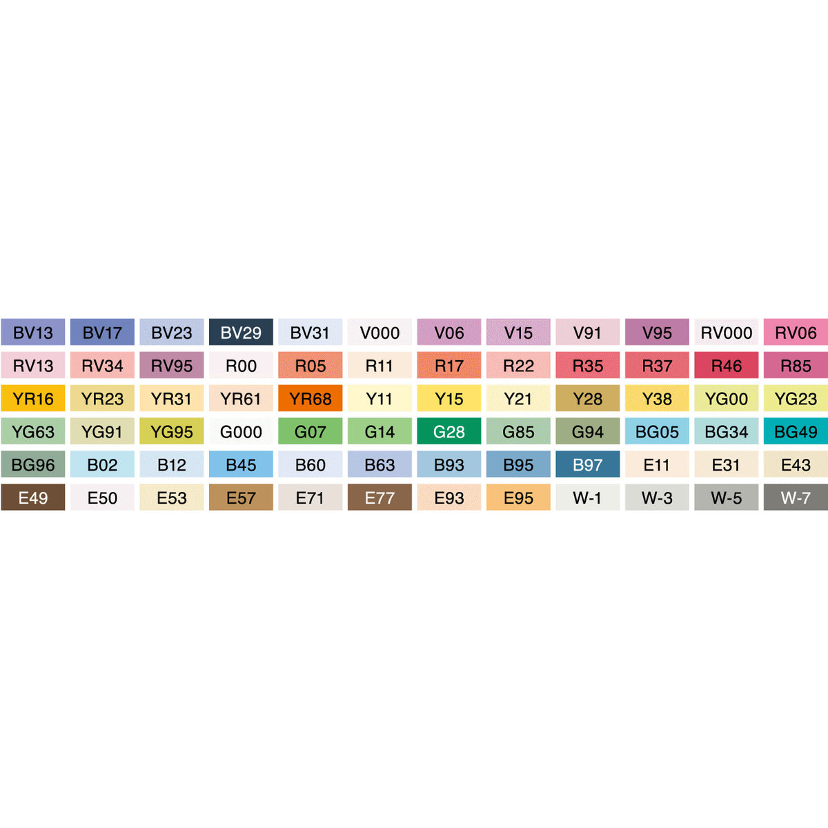 Copic CIAO 72 color Set (B) Markers | miyabihobby.com