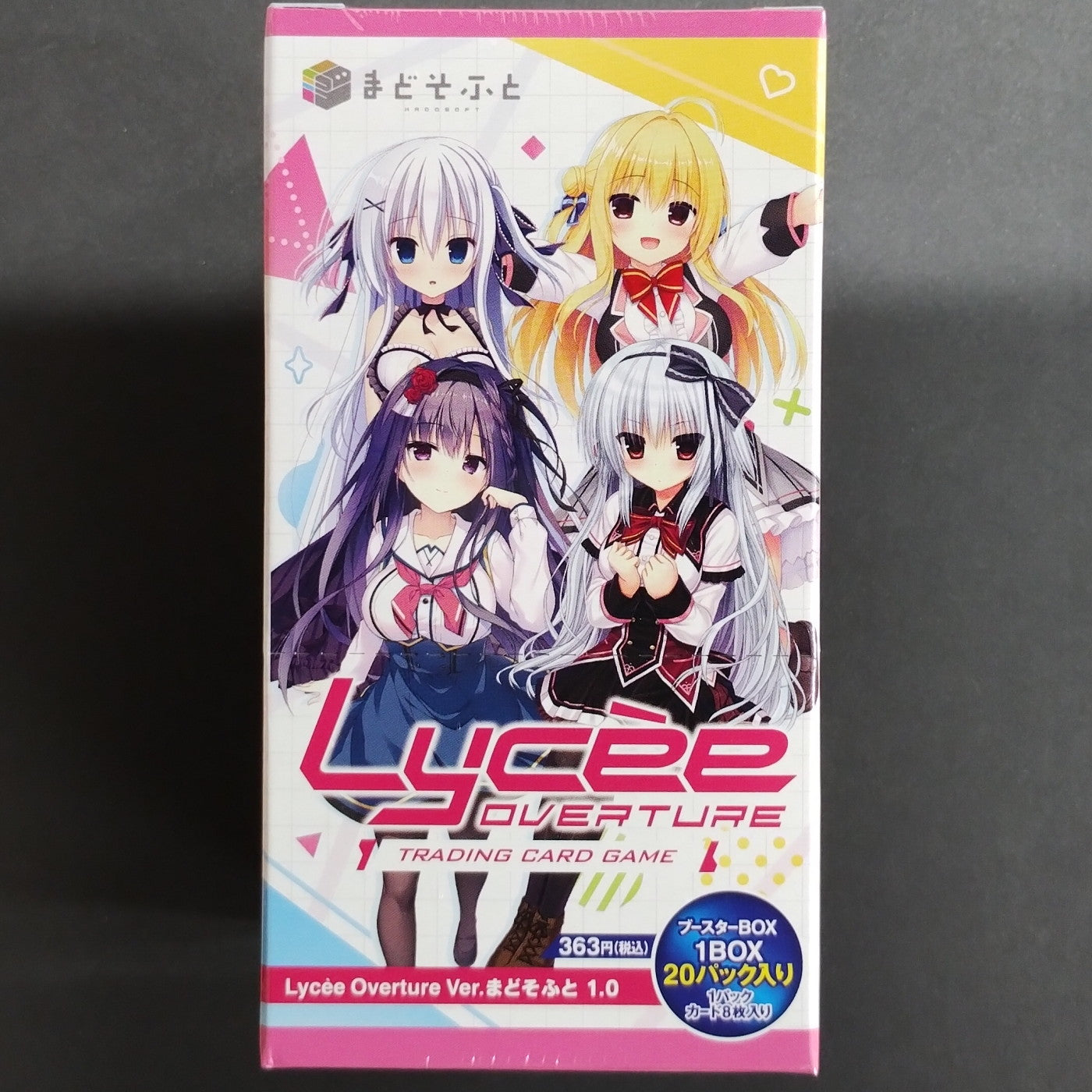 lycee booster box Lycee Overture Ver. Madosofto 1.0 Booster (sealed box)
