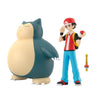 Pokemon Scale World Kanto Red and Snorlax Figure (Poke flute) Set