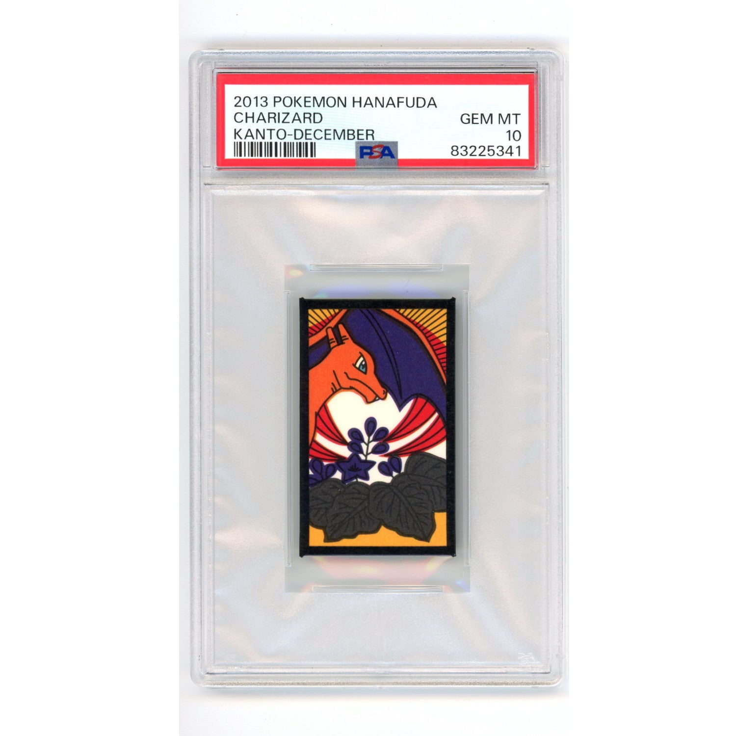 hanafuda cards pokemon Pokemon Hanafuda 2013 Kanto Charizard Desember (PSA10) – miyabihobby