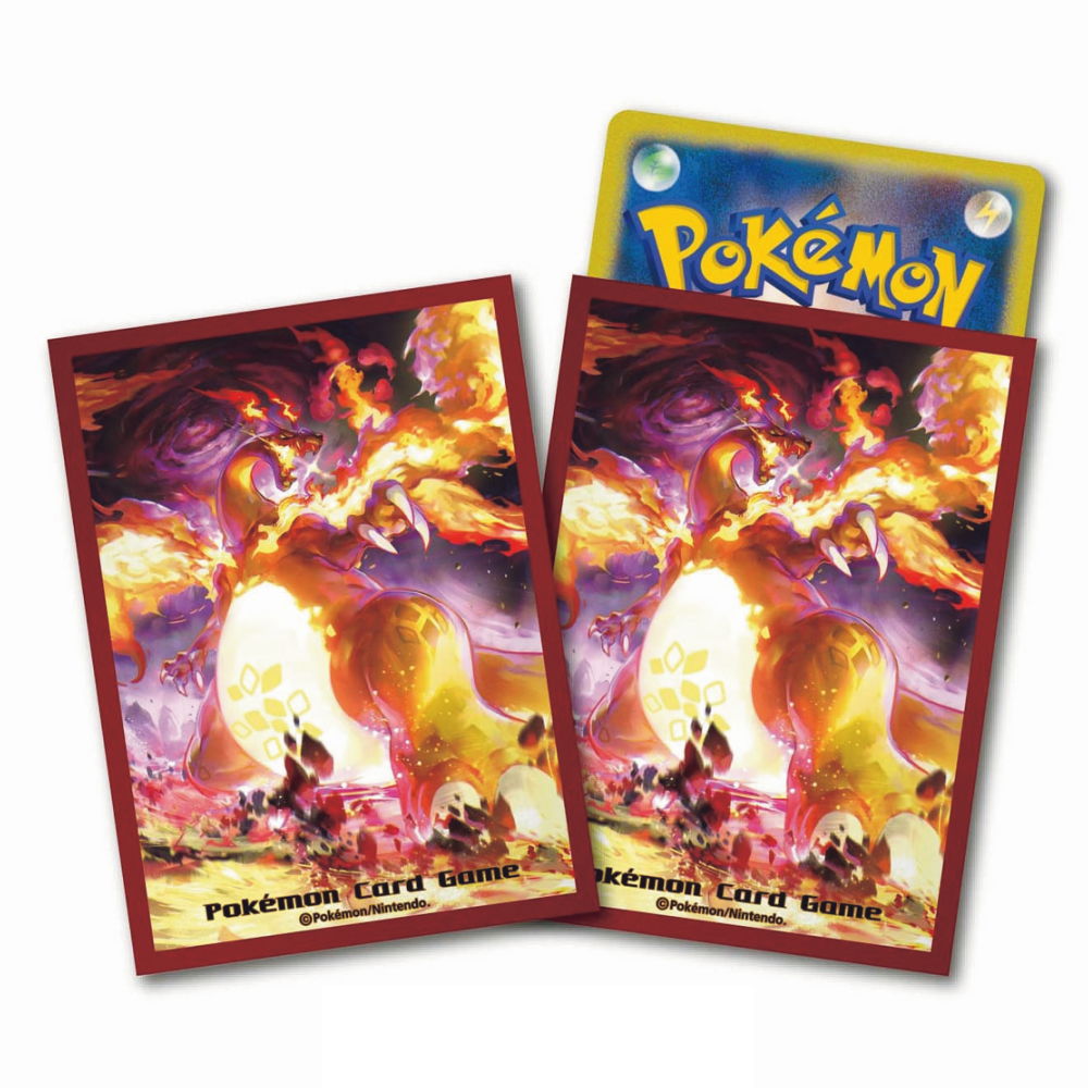Pokemon Card Sleeves Gigantamax Charizard | miyabihobby Pokemon Card Sleeves Gigantamax Charizard | miyabihobby
