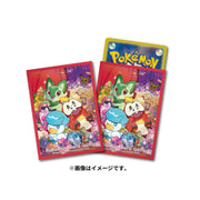 Pokemon Card sleeves Sprigatito Fuecoco and Quaxly's Gift