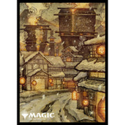 MTG Card Sleeves Kamigawa Neon Dynasty: Ukiyo-e Lands [Mountain] (MTGS-219)