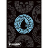 MTG Card Sleeves MANA MINIMALIST Blue Mana (Pattern) (80 Sleeves)