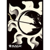 MTG Card Sleeves MANA MINIMALIST White Mana (Symbol) (80 Sleeves) (MTGS-298)