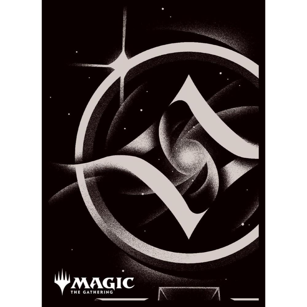 mtg card sleeves black MTG Card Sleeves MANA MINIMALIST COLORLESS Mana (Symbol) (MTGS-303) – miyabihobby