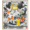 Pokemon Shikishi Art Boards #4-04 Pikachu, Rowlet, Torracat, Lycanroc, Melmetal
