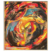 Pokemon Shikishi Art Boards #4-13 Charizard (Gold Foil Rare)