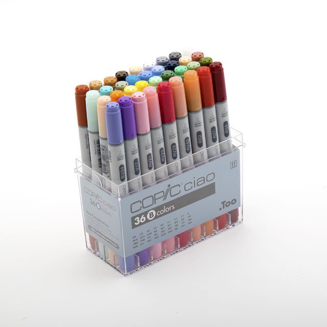 Copic CIAO 36 color Set (B) Markers | miyabihobby.com