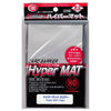 KMC Hyper Mat CLEAR Card Barrier (80 Pcs) Standard Size Sleeves