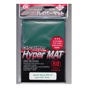 KMC Hyper Mat GREEN Card Barrier (80 Pcs) Standard Size Sleeves