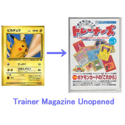 Pokemon Card 1999 Pikachu Trainer Magazine Vol.1 Snap Promo (Magazine unopened)