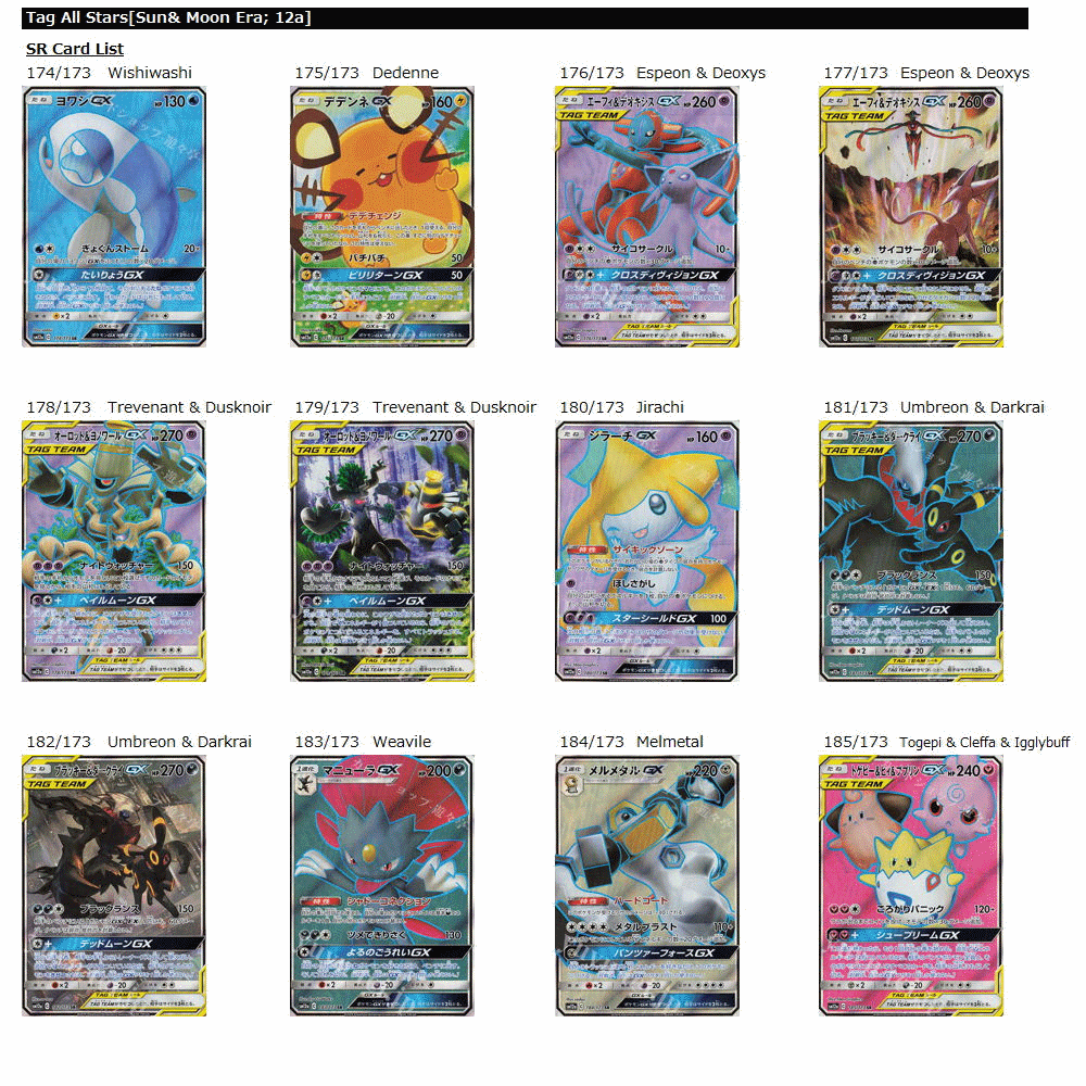tag team pokemon card list Tag Teams and their alt arts (except for one ) : r/PokemonTCG