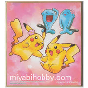 Pokemon Shikishi Art Boards #2-06 Pikachu and Wobbuffet