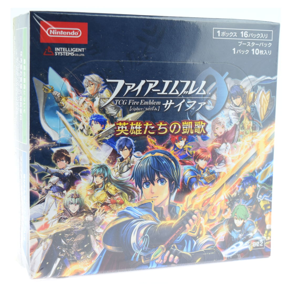 fe cipher booster box Fire Emblem 0 (Cipher) Booster (B22) The Heroes' Paean