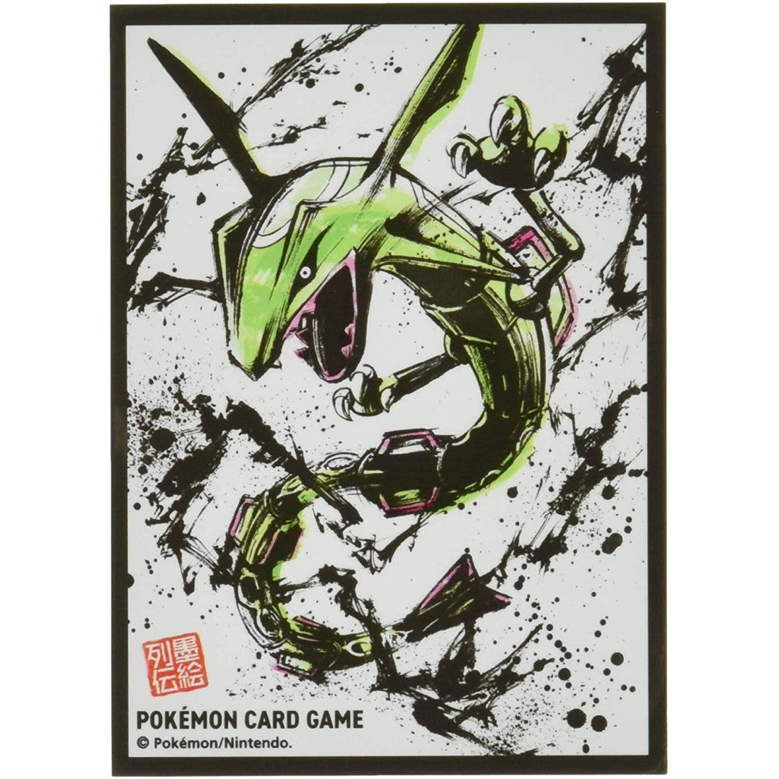 pokemon card sleeves Pokemon Card Sleeves Sumi-e Series: Rayquaza