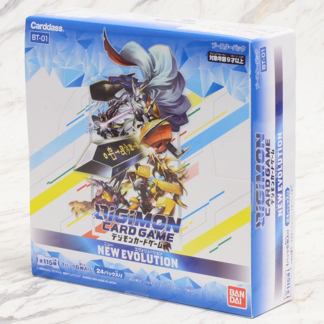 Digimon Card Game Booster box BT-01 NEW EVOLUTION | miyabihobby Digimon Card Game Booster box BT-01 NEW EVOLUTION | miyabihobby