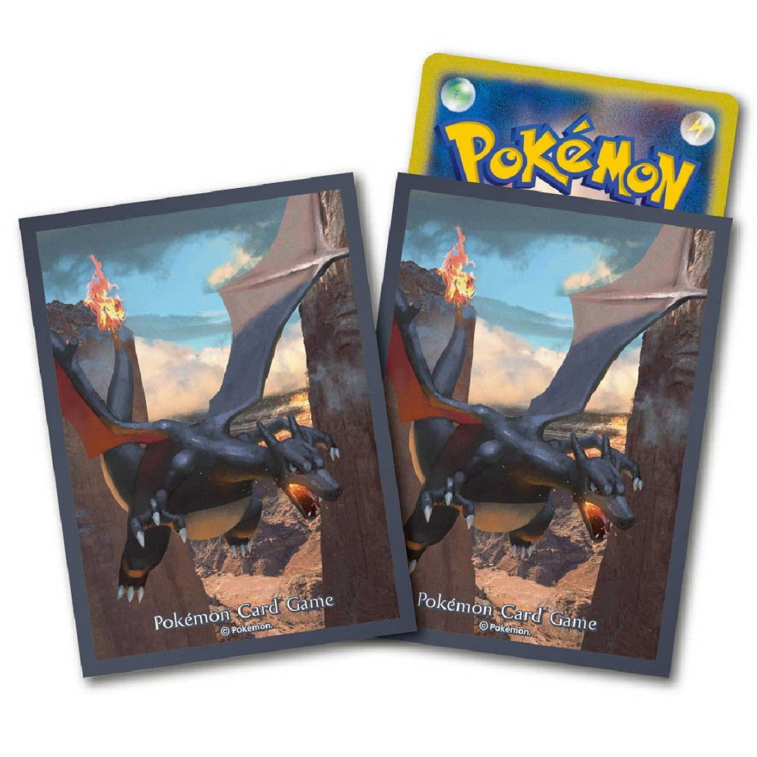 shiny card sleeves Shiny Charizard Pokemon Center Japan Sleeves