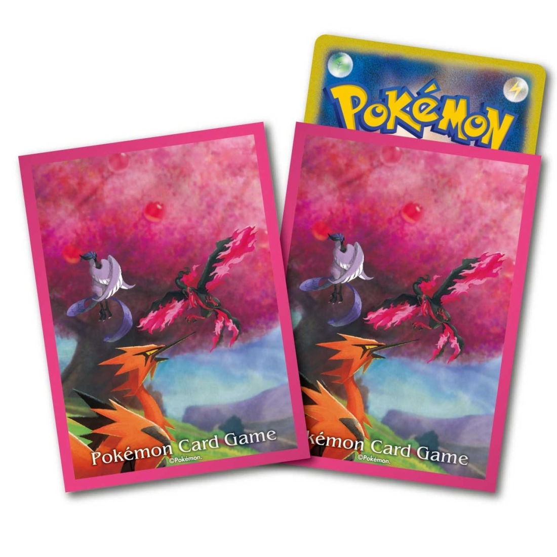 Pokemon Card Sleeves Galarian Moltres, Zapdos, Articuno