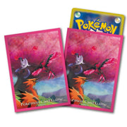 Pokemon Card Sleeves: Galarian Moltres, Galarian Zapdos, Galarian Articuno (64 Sleeves /a pack)