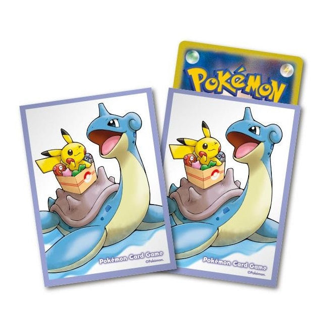 lapras card sleeves Pokemon Card Sleeves Pikachu and Lapras