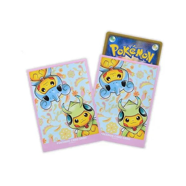 Mavin  Sleeve Pikachu Mew Celebi protege carte Pokemon Tohoku deck shiel  card shiny V