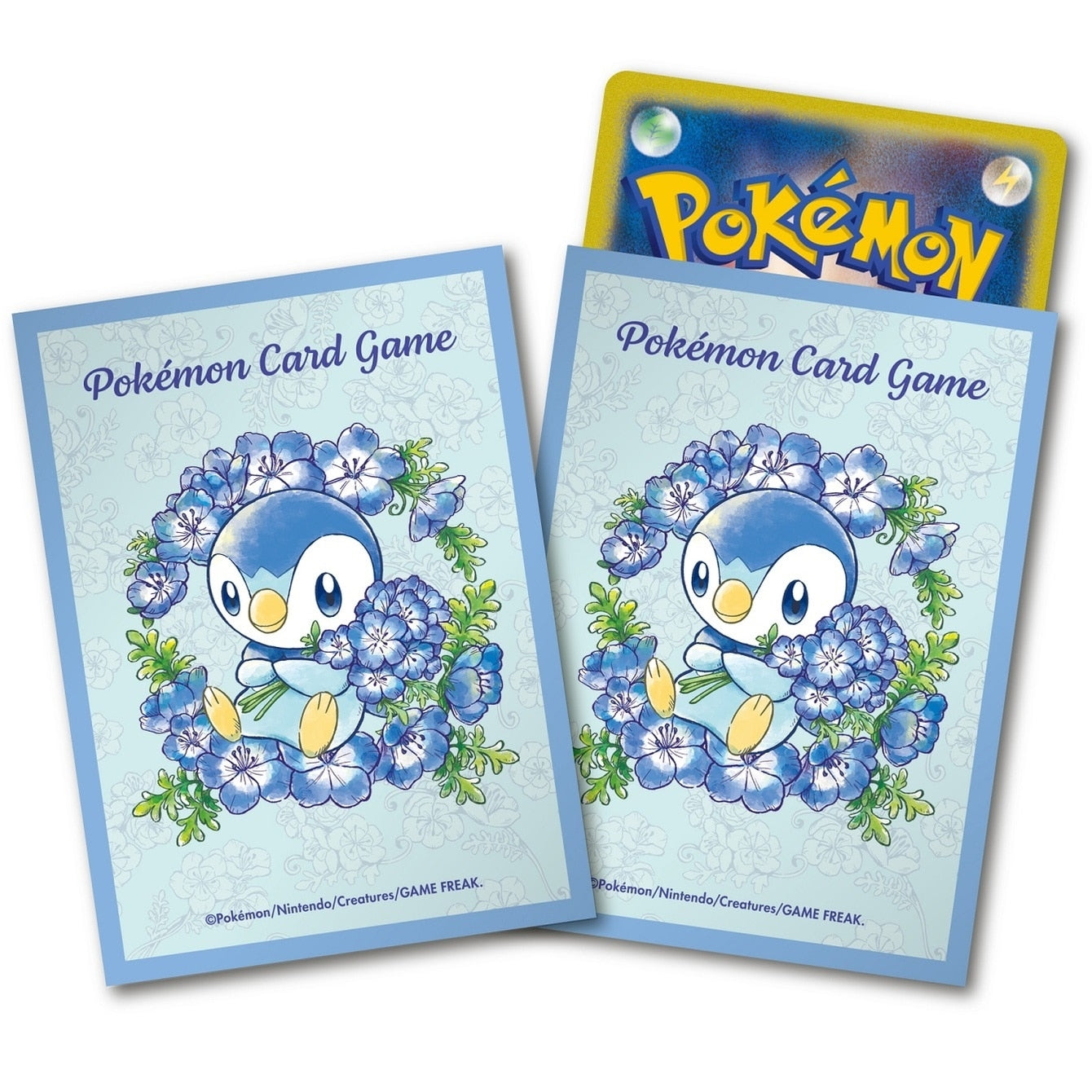 blue eyes card sleeves Pokemon Card Sleeves Baby Blue Eyes Sleeves