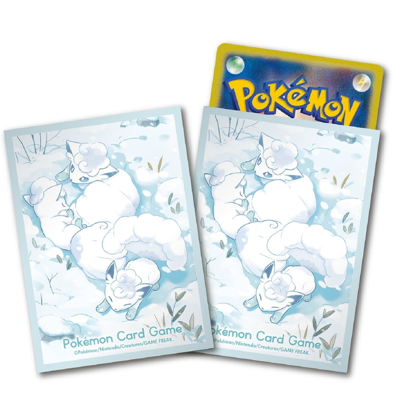 alolan vulpix card sleeves Pokemon Card Sleeves Alolan Vulpix