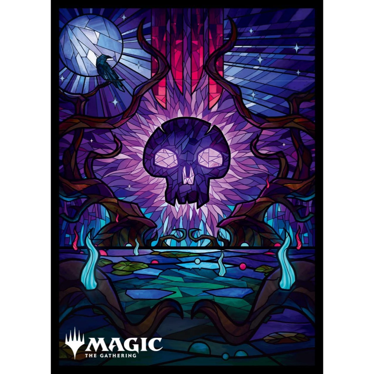 Magic : The Gathering Player's Card Sleeve MTGS-239 Unite no Dominaria stained glass Edition Magic : The Gathering Player's Card Sleeve MTGS-239 Unite no Dominaria stained glass Edition